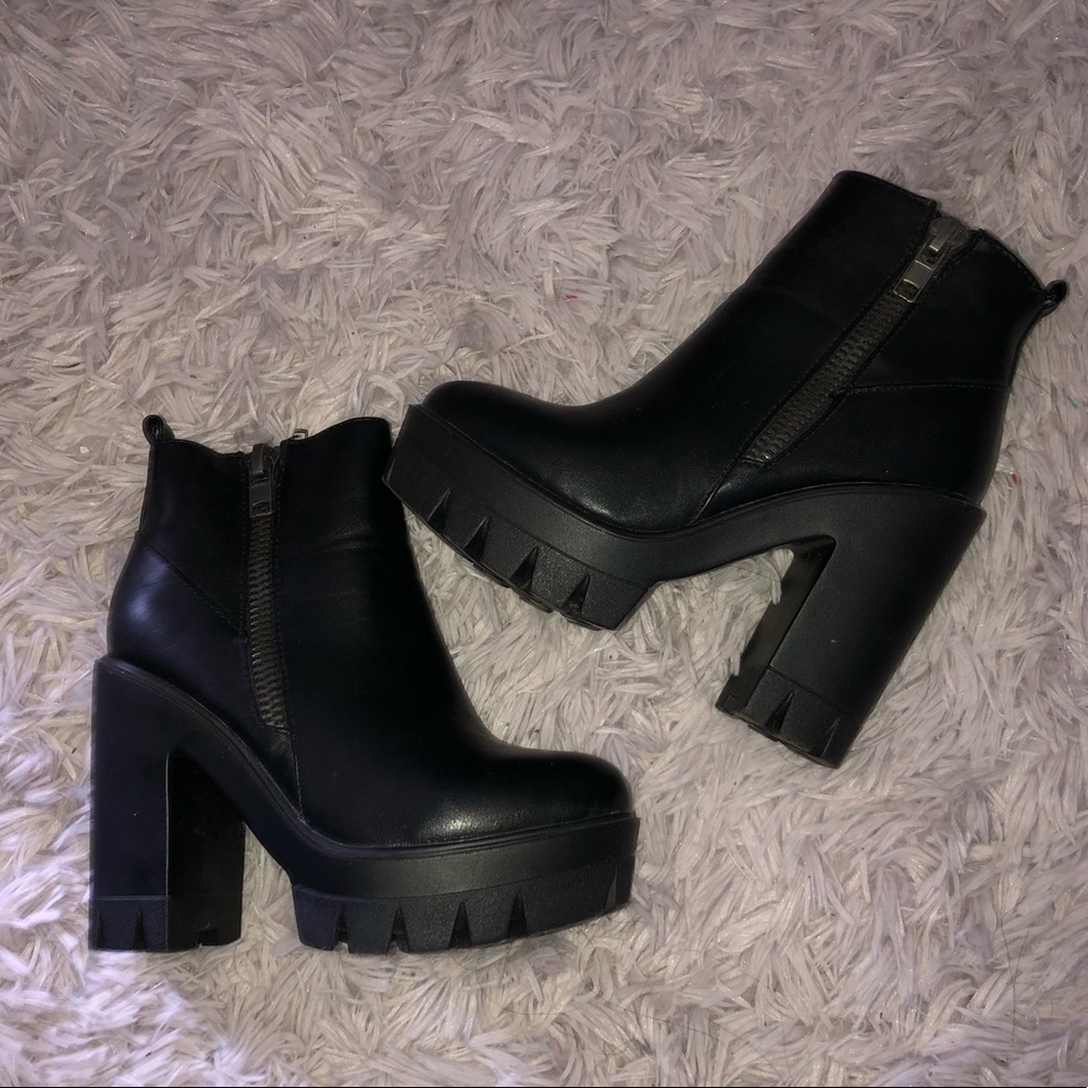 Black booties